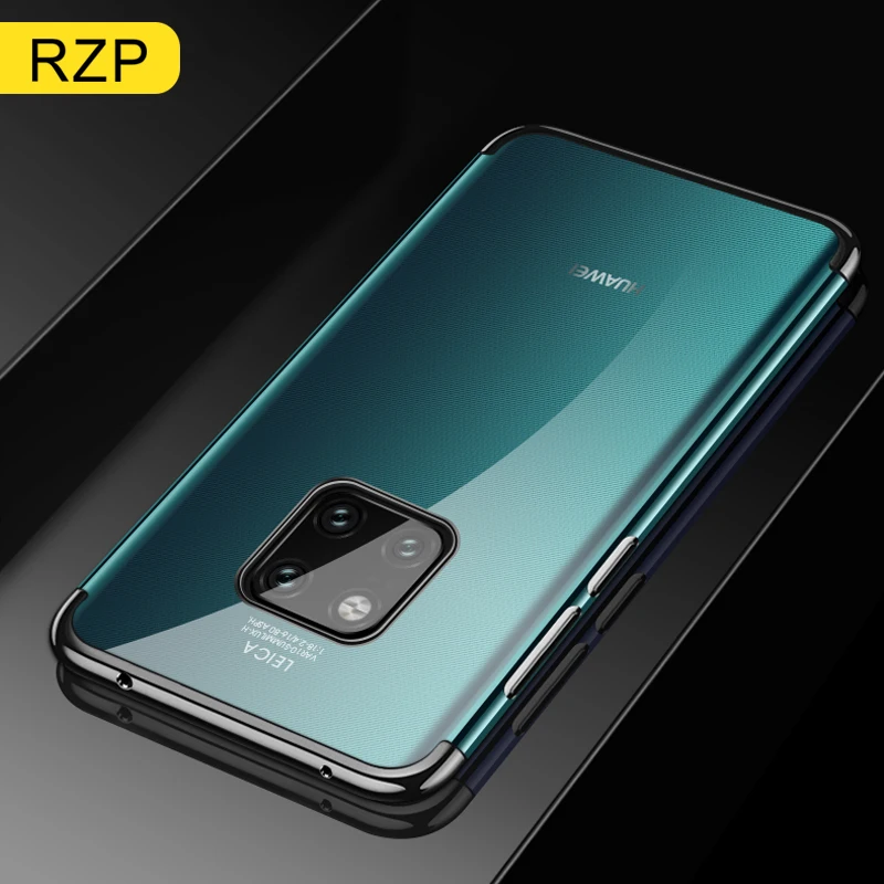 RZP Luxury Soft Silicone Plating Transparent Phone Case For Huawei Mate 10 20 30 lite Pro Back Cover For Huawei Mate 20 Case Bag
RZP Luxury Soft Silicone Plating Transparent Phone Case For Huawei Mate 10 20 30 lite Pro Back Cover For Huawei Mate 20 Case Bag
