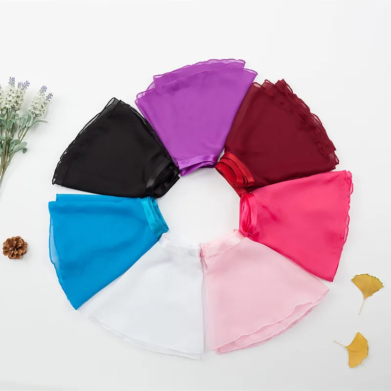 7 colors Ballet Wrap Over Scarf Dance Leotard Skate Tutu Skirt Chiffon Apron Sheer Skirt With Waist for Stage Performance D012
7 colors Ballet Wrap Over Scarf Dance Leotard Skate Tutu Skirt Chiffon Apron Sheer Skirt With Waist for Stage Performance D012
