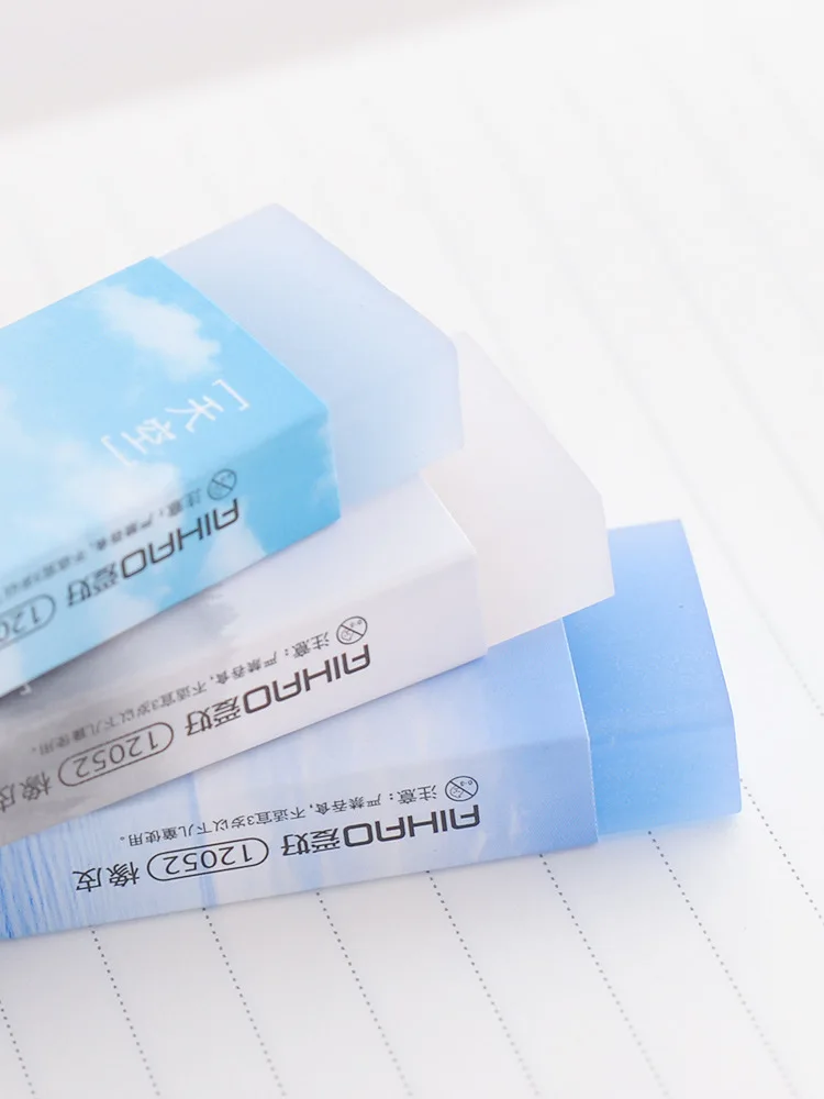 12 pcs/lot Creative Cute Sky Color Rubber Erasers Pupil Prize Student Stationery Gift School Office Supplies
12 pcs/lot Creative Cute Sky Color Rubber Erasers Pupil Prize Student Stationery Gift School Office Supplies