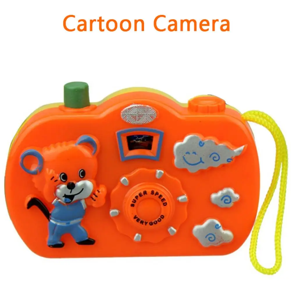 Детская образовательная мультяшная камера восемь разных узоров в отверстии за