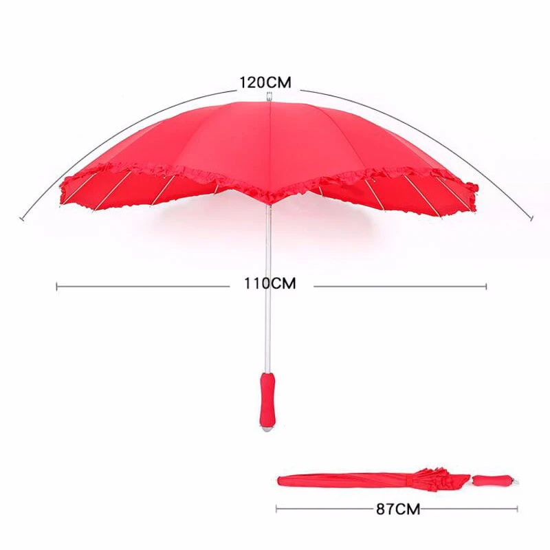 Зонт в форме красного сердца персиковые сердечки женские зонты для свадьбы