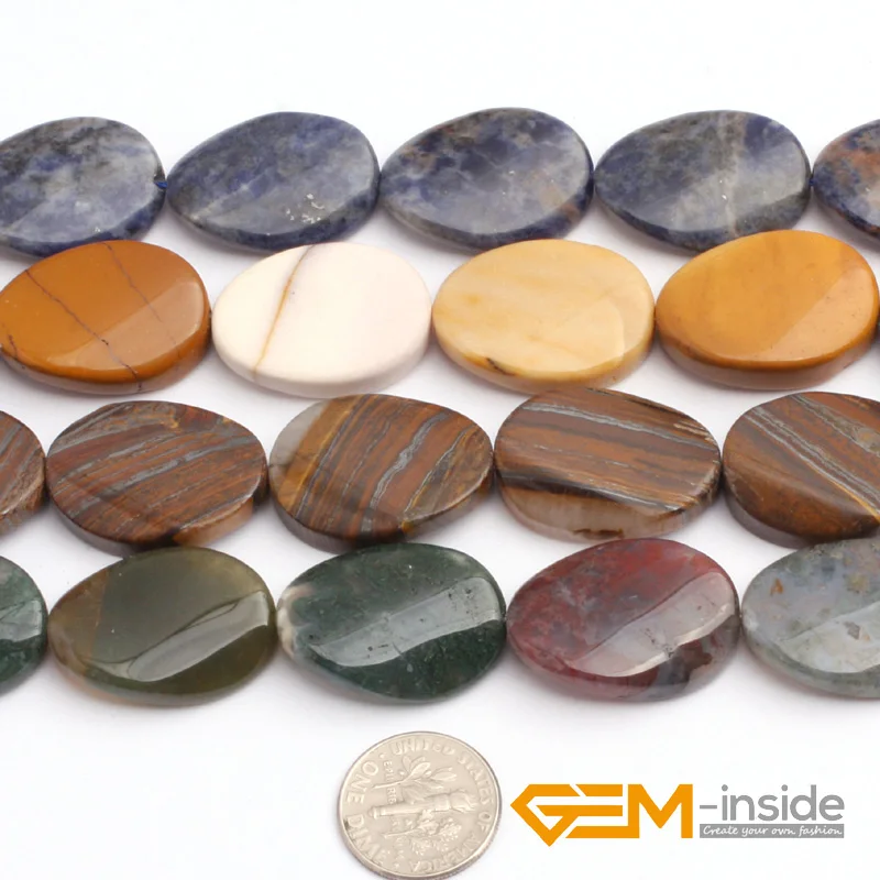 18x25mm Oval Shape Natural Stone Beads For Jewelry Making Beads : Red Jaspers, Mookaite Jaspers, Sodalite, India agat Strand 15"
18x25mm Oval Shape Natural Stone Beads For Jewelry Making Beads : Red Jaspers, Mookaite Jaspers, Sodalite, India agat Strand 15"