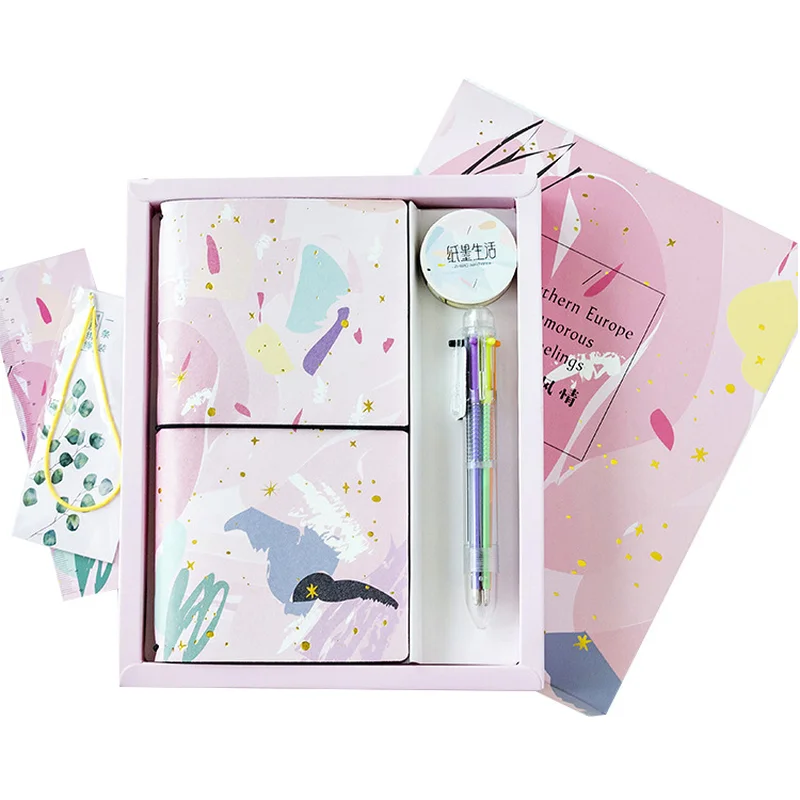 Nordic Style Daily Hand Ledger Notepad Notebook Ballpoint Pen Washi Tape Set Gilding Hand Made Gift Box Set Creative
Nordic Style Daily Hand Ledger Notepad Notebook Ballpoint Pen Washi Tape Set Gilding Hand Made Gift Box Set Creative