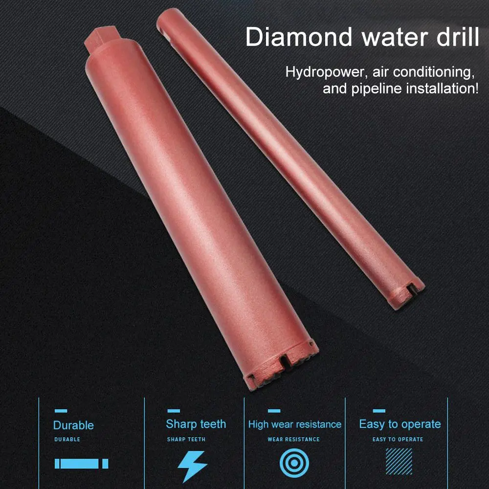 16/18/56/63/76mm Water Diamond Drill Bit Hole Saw Wet Marble Granite Wall Tools Concrete 25-76 mm Tap Water Pipe
16/18/56/63/76mm Water Diamond Drill Bit Hole Saw Wet Marble Granite Wall Tools Concrete 25-76 mm Tap Water Pipe