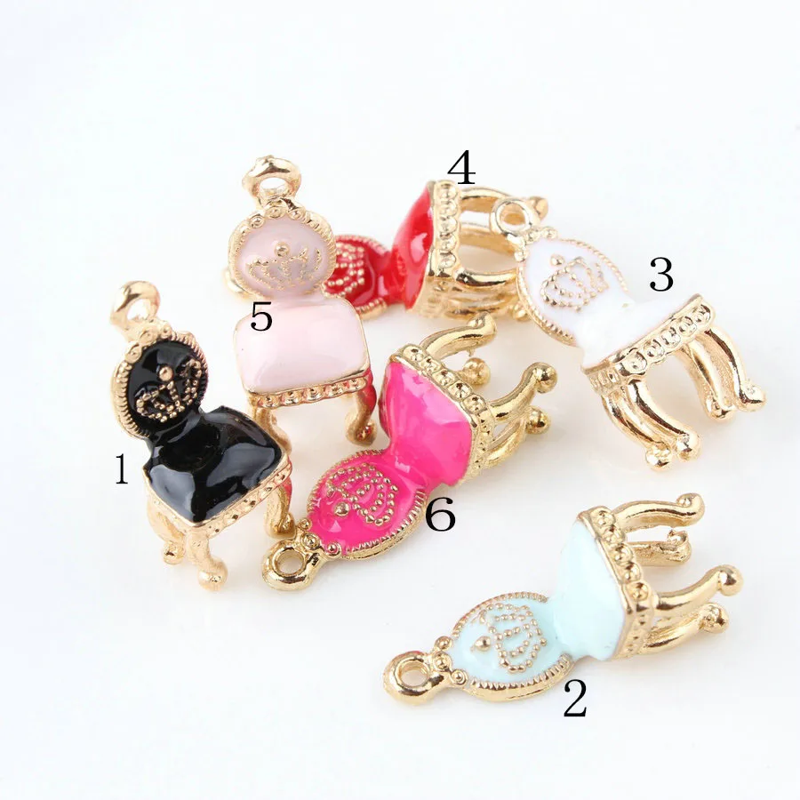 Hot High Quality DIY Enamels Charms Gift Crown Palace Chair Alloy Pendant Making Jewelry Findings Bracelet Necklace Accessories
Hot High Quality DIY Enamels Charms Gift Crown Palace Chair Alloy Pendant Making Jewelry Findings Bracelet Necklace Accessories