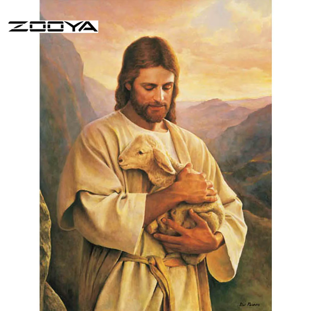 ZOOYA New arrived DIY diamond Painting Religion Embroidery Square drill full rhinestone cross stitch home decor F126
ZOOYA New arrived DIY diamond Painting Religion Embroidery Square drill full rhinestone cross stitch home decor F126
