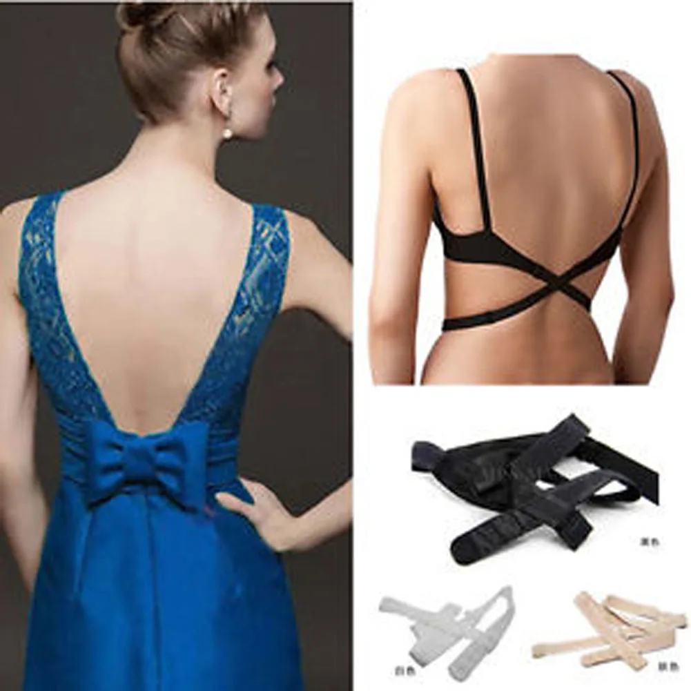 1 Pc Low Back Backless Bra Strap Sexy Fashion Women Belt For Dress Converter Adjustable Girl Bra Invisible Extender Hook 2018
1 Pc Low Back Backless Bra Strap Sexy Fashion Women Belt For Dress Converter Adjustable Girl Bra Invisible Extender Hook 2018