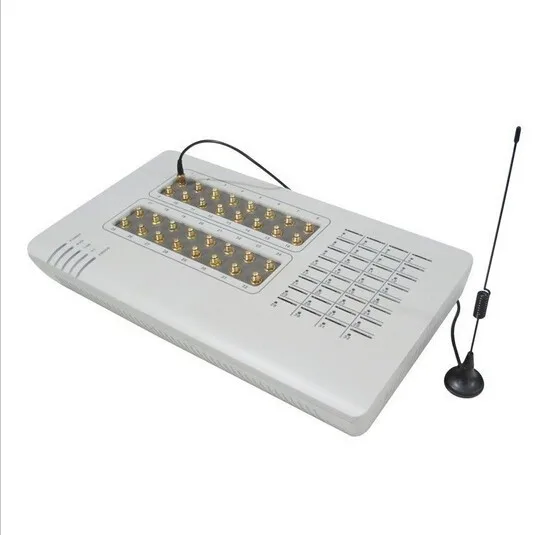 Сим VOIP GSM шлюз GOIP 32 канала Поддержка двух 10/100 Ethernet для подключения WAN / LAN|voip gsm