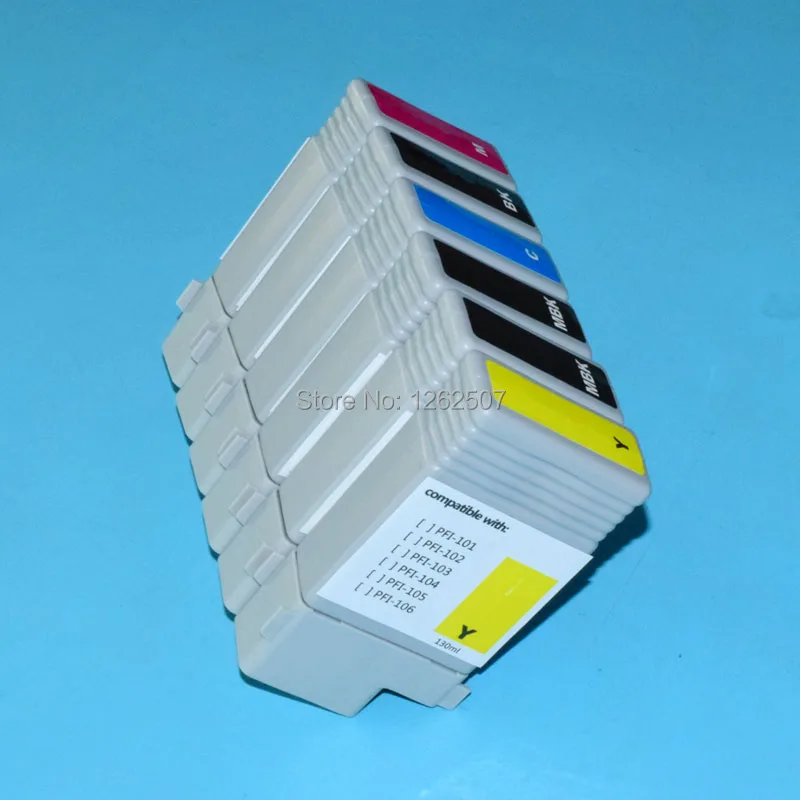 Full Pigment ink Compatible Ink Cartridge With Chip For Canon IPF 6100 iPF6100 IPF5100 iPF 5100 Printer PFI-101 PFI-103 Ink Box
Full Pigment ink Compatible Ink Cartridge With Chip For Canon IPF 6100 iPF6100 IPF5100 iPF 5100 Printer PFI-101 PFI-103 Ink Box