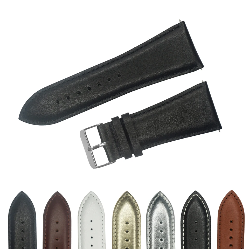 YQI Watch Strap 32mm Watch band Black Brown White Gold Silver Big Large Size Calf Genuine Leather WatchBand Gold Silver Buckle
YQI Watch Strap 32mm Watch band Black Brown White Gold Silver Big Large Size Calf Genuine Leather WatchBand Gold Silver Buckle