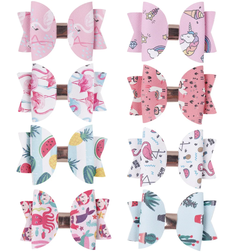 2Pcs/lot 3 Inch Cute Printed Hair Bows for Kids Double Layers Swallowtail Soft Glitter Hair Clips Girls Hair Accessories
2Pcs/lot 3 Inch Cute Printed Hair Bows for Kids Double Layers Swallowtail Soft Glitter Hair Clips Girls Hair Accessories