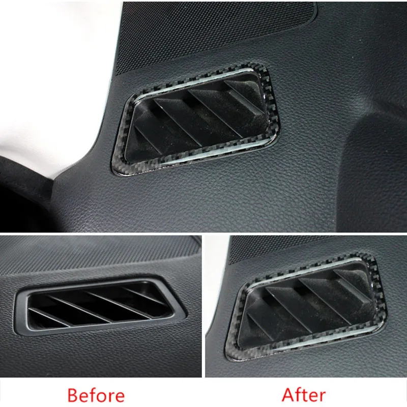Car Dashboard Air Conditioning Outlet Frame Decoration Cover Trim 2pcs For Subaru Forester 2013-18 Carbon Fiber Interior Decals
Car Dashboard Air Conditioning Outlet Frame Decoration Cover Trim 2pcs For Subaru Forester 2013-18 Carbon Fiber Interior Decals