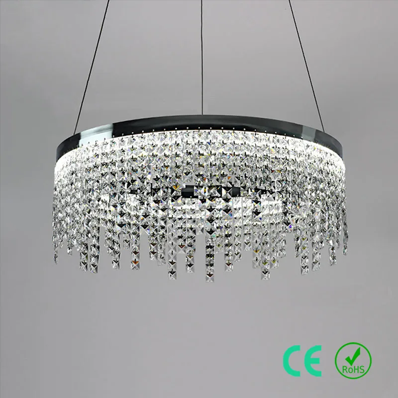 Chandelier light Wire Adjustable 95-245v Metal K9 crystal Round Dining Room Bedroom Bar Light CE ROSH Custom Designed
Chandelier light Wire Adjustable 95-245v Metal K9 crystal Round Dining Room Bedroom Bar Light CE ROSH Custom Designed