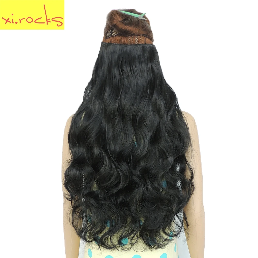 wjj12070/2Piece Xi.Rocks Synthetic 5Clip in Hiar Extensions Hair Clips Extension Curly wigs Hairpin Hairpiece Barrettes Black
wjj12070/2Piece Xi.Rocks Synthetic 5Clip in Hiar Extensions Hair Clips Extension Curly wigs Hairpin Hairpiece Barrettes Black