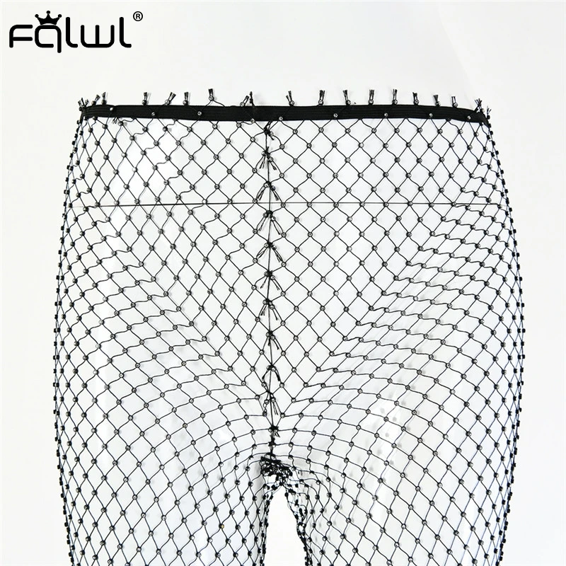 FQLWL Hollow Out Fishnet Summer Wide Leg Pants Women Trousers High Waist Skinny Pants Female Ladies Sexy Bodycon Flare Pants
FQLWL Hollow Out Fishnet Summer Wide Leg Pants Women Trousers High Waist Skinny Pants Female Ladies Sexy Bodycon Flare Pants