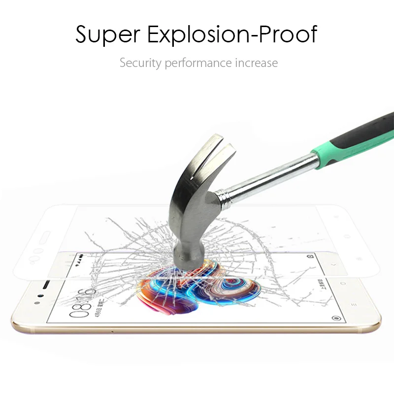 Nenuka полное тело Клей Стекло для Xiaomi mi a1 (mi 5x) закаленное стекло 9h твердость
