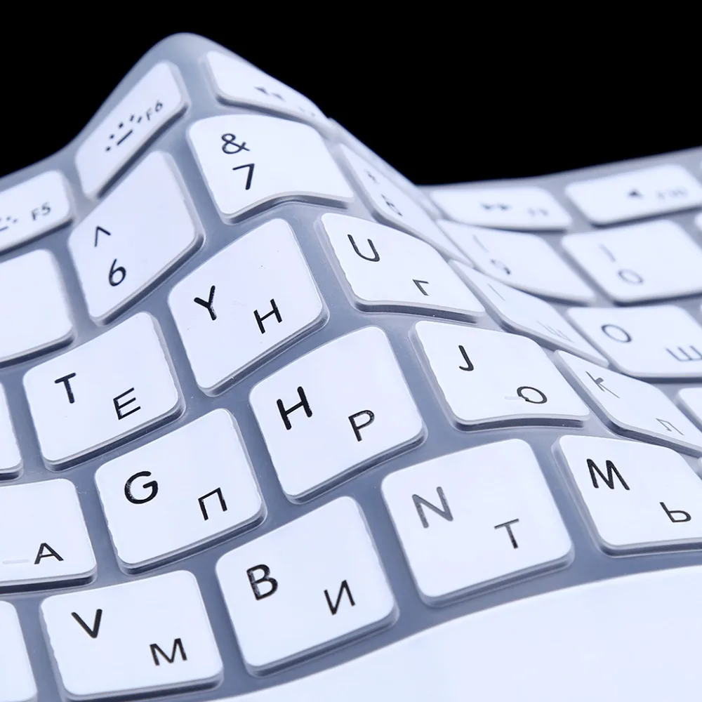 8-Color New Arrival US Version Russian Keyboard Silicone Skin Cover For Apple Macbook Air Pro 13 15 C26
8-Color New Arrival US Version Russian Keyboard Silicone Skin Cover For Apple Macbook Air Pro 13 15 C26