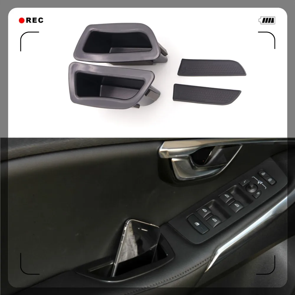 Fit for Volvo V40 2013-2018 Accessories Car Interior Front Door Storage Organizer Holder Box with the Mat 2PCS
Fit for Volvo V40 2013-2018 Accessories Car Interior Front Door Storage Organizer Holder Box with the Mat 2PCS