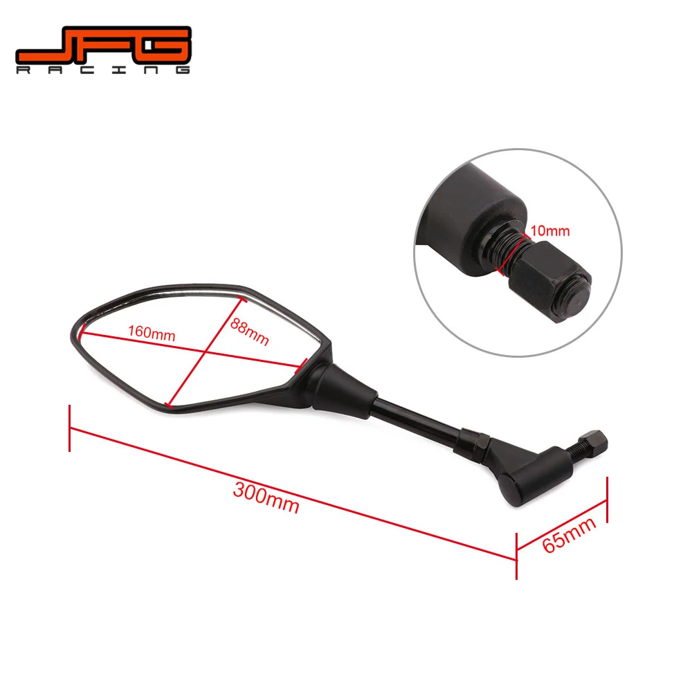 Motorcycle Motorbike A Pair Black Rearview Side Mirrors Rear View Mirror For YAMAHA MT07 MT09 FZ09 FJ09 FZ07 MT25 MT03 YZF
Motorcycle Motorbike A Pair Black Rearview Side Mirrors Rear View Mirror For YAMAHA MT07 MT09 FZ09 FJ09 FZ07 MT25 MT03 YZF