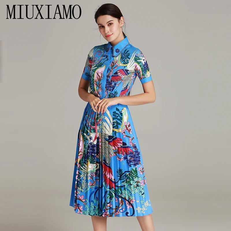 MIUXIMAO 2019 Spring Newest Style Suit Sets 2 Piece Turn-down Collar Short Sleeve Top + Skirt Diamonds jumpsuit Women
MIUXIMAO 2019 Spring Newest Style Suit Sets 2 Piece Turn-down Collar Short Sleeve Top + Skirt Diamonds jumpsuit Women