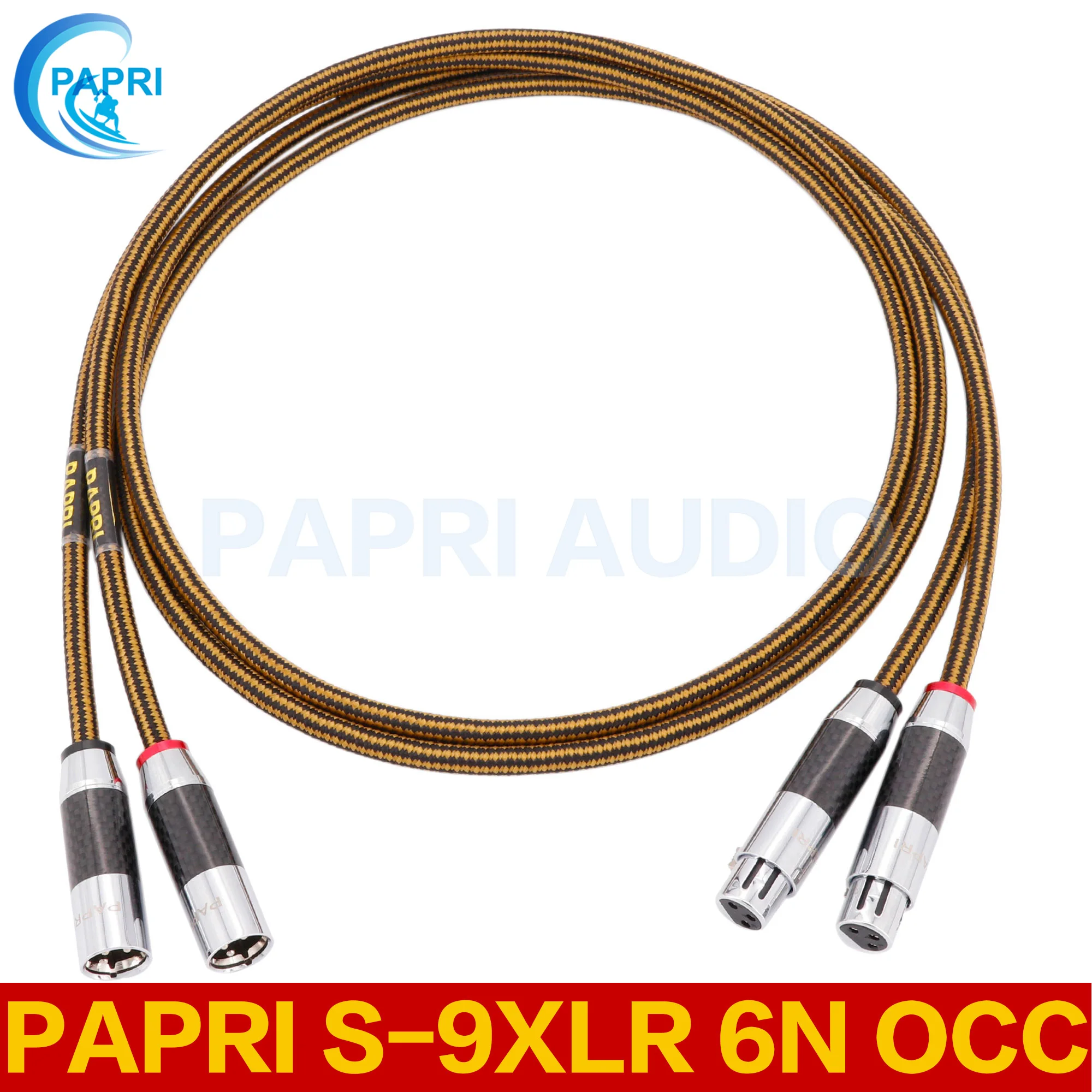 PAPRI S-9XLR из углеродного волокна родиевое покрытие разъем 99.9999% 6N OCC посеребренный кабель для аудио CD DAC усилитель 1 пара
PAPRI S-9XLR из углеродного волокна родиевое покрытие разъем 99.9999% 6N OCC посеребренный кабель для аудио CD DAC усилитель 1 пара