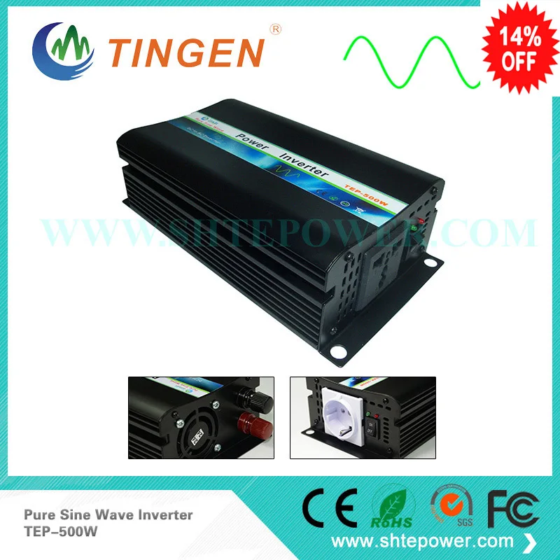 Pure sine wave 500W inverters free shipping DHL fedex DC 12v 24v 48v input AC110v 220v output
Pure sine wave 500W inverters free shipping DHL fedex DC 12v 24v 48v input AC110v 220v output