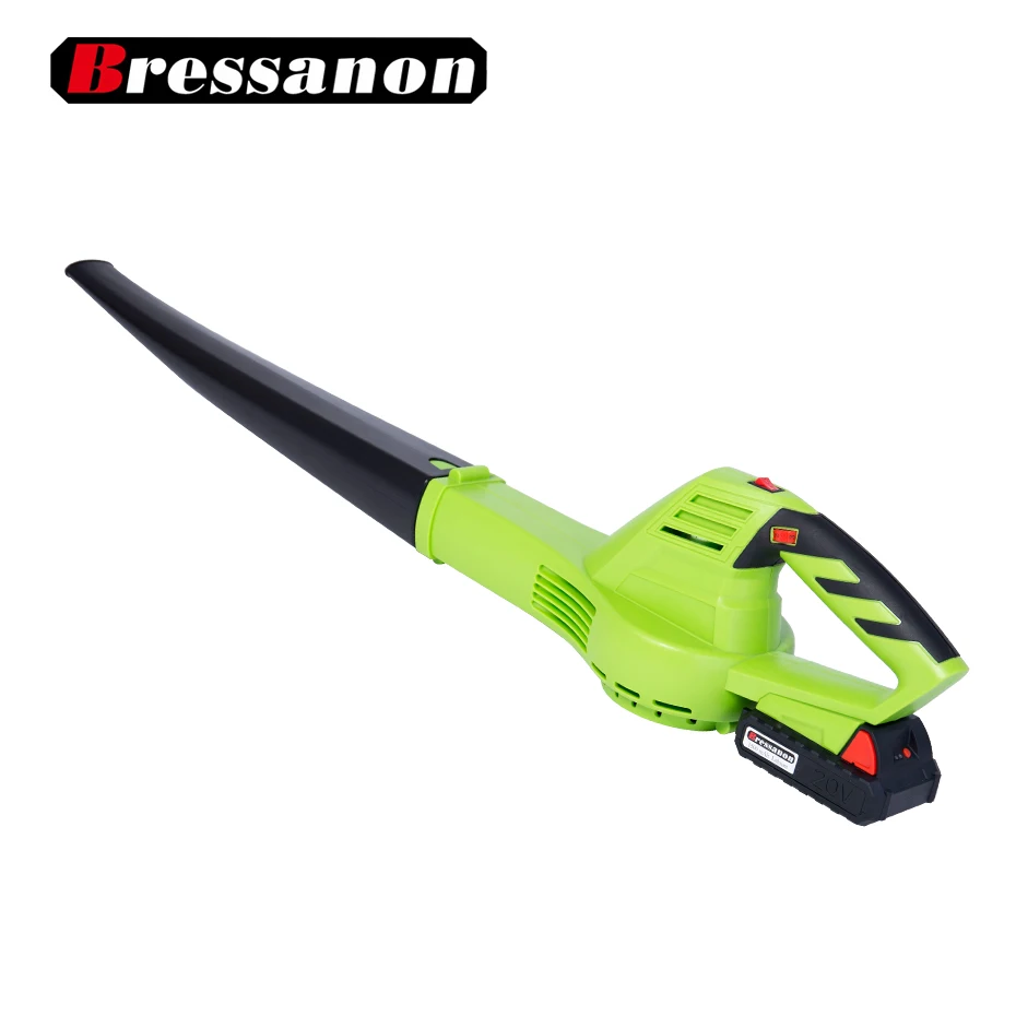 Bressanon 20 В 1500 мАч литий-ионный Батарея Cordless Лист Воздуходувы сад набор