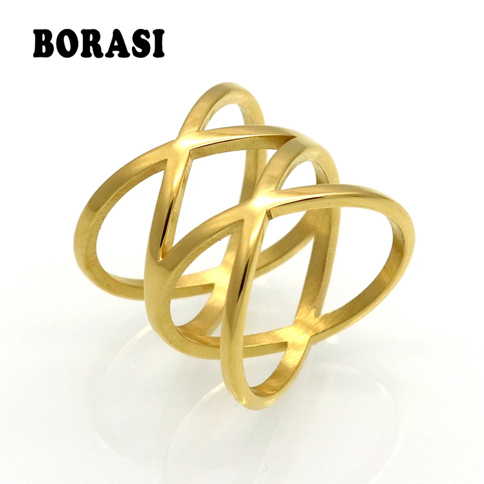 Luxury Brand Fashion Jewelry Gold & Silver Color X Shape Cross Rings For Women Size 6 7 8 9 Party Engagement Female Finger Ring
Luxury Brand Fashion Jewelry Gold & Silver Color X Shape Cross Rings For Women Size 6 7 8 9 Party Engagement Female Finger Ring