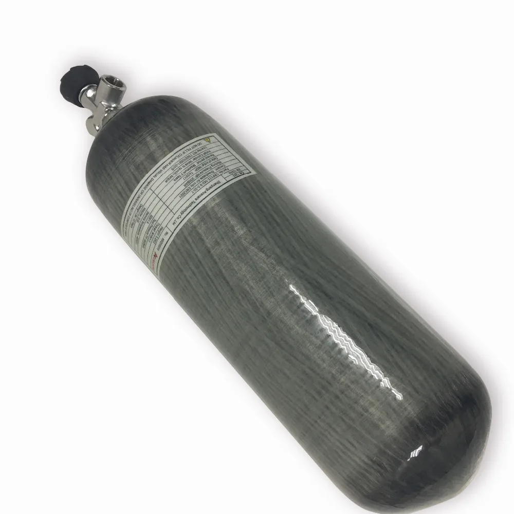 AC10931 Acecare 9L CE углеродное волокно Pcp бак 4500psi для подводного плавания Воздушный