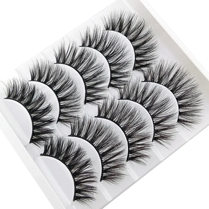 NEW5 pairs Crisscross natural false eyelashes fake lashes long makeup 3d mink lashes eyelash extension mink eyelashes for beauty
NEW5 pairs Crisscross natural false eyelashes fake lashes long makeup 3d mink lashes eyelash extension mink eyelashes for beauty