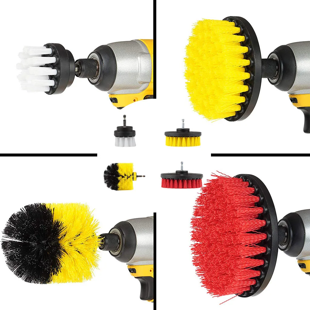 Magic Brush 5 Piece Scrub Brush Power Drill Cleaning Brush Tub Cleaner Combo Tool Kit Perfect for Cleaning Grout Home Cleaning
Magic Brush 5 Piece Scrub Brush Power Drill Cleaning Brush Tub Cleaner Combo Tool Kit Perfect for Cleaning Grout Home Cleaning