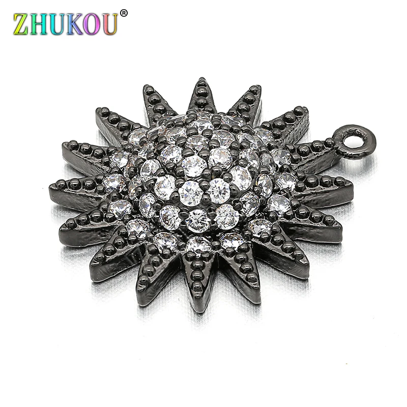 18*20mm Brass Cubic Zirconia Flower Charms Pendants DIY Jewelry Findings Accessories, Hole: 1mm, Model: VD285
18*20mm Brass Cubic Zirconia Flower Charms Pendants DIY Jewelry Findings Accessories, Hole: 1mm, Model: VD285