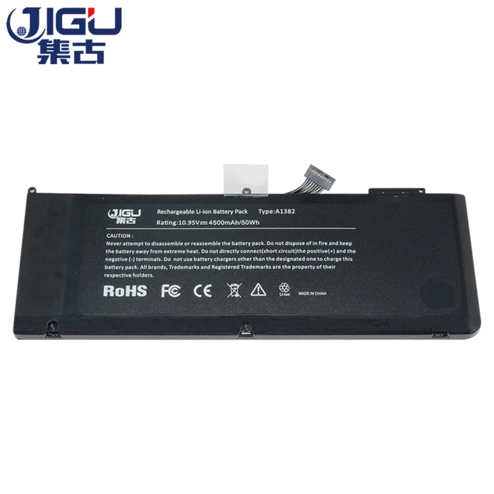 JIGU Laptop Notebook Battery For Apple A1382 MacBook Pro 15" A1286 (2009 Version) MB985 MB986 MC721 MC723 Series
JIGU Laptop Notebook Battery For Apple A1382 MacBook Pro 15" A1286 (2009 Version) MB985 MB986 MC721 MC723 Series