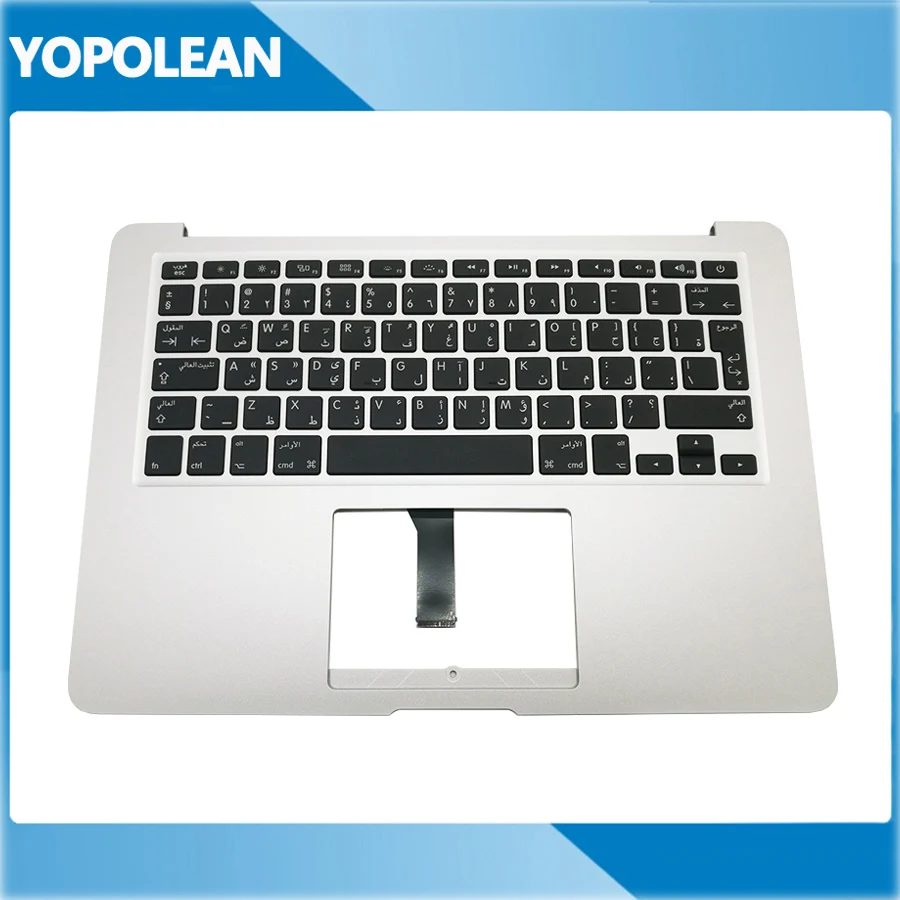 New Top Case Palmrest with Arabic Keyboard For Macbook Air 13" A1466 Topcase Replacement 2013-2017 Years
New Top Case Palmrest with Arabic Keyboard For Macbook Air 13" A1466 Topcase Replacement 2013-2017 Years