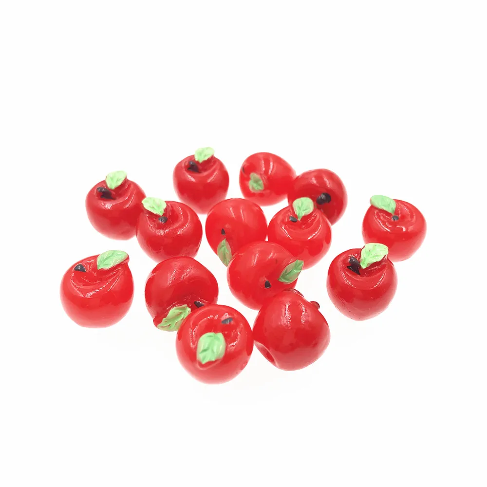 10Pcs/lot Mini Simulation Fruit Miniature Red Green Apple Resin Cabochons Accessories DIY Embellishments Jewelry Making Crafts
10Pcs/lot Mini Simulation Fruit Miniature Red Green Apple Resin Cabochons Accessories DIY Embellishments Jewelry Making Crafts