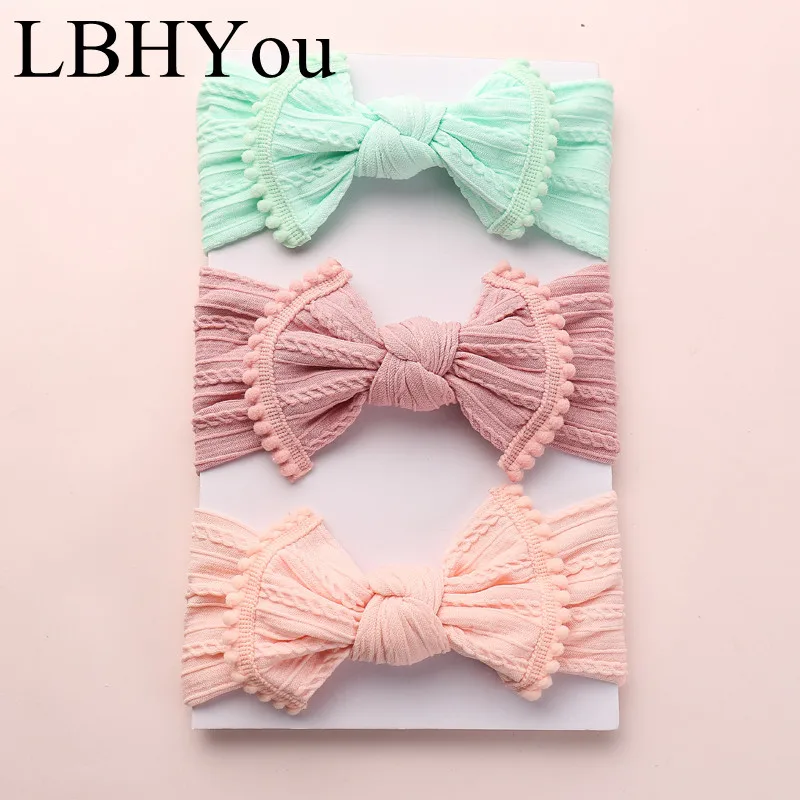 1PC Cable Knit Bows Nylon Headbands,One Size Fit Most Wide Knot Bow Nylon Head Wraps Baby Girls Turban Hair Accessories With Pom
1PC Cable Knit Bows Nylon Headbands,One Size Fit Most Wide Knot Bow Nylon Head Wraps Baby Girls Turban Hair Accessories With Pom
