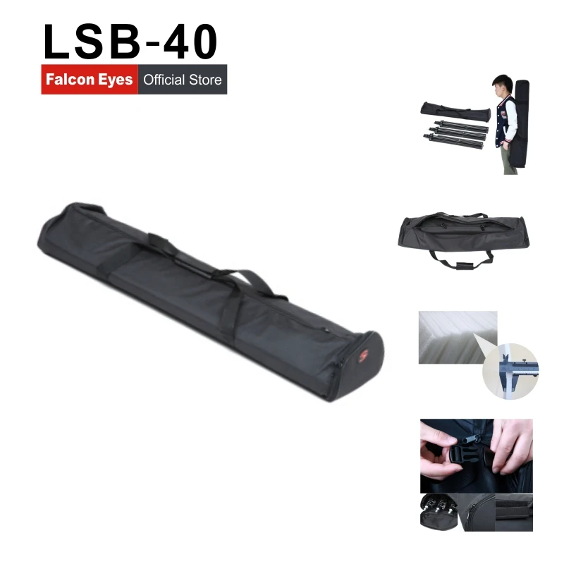 Padded Strap Camera Tripod Bag 100cm Soft Bag LSB-40 Equipment For Light Stand Tripod Umbrella Photographic Accessories
Padded Strap Camera Tripod Bag 100cm Soft Bag LSB-40 Equipment For Light Stand Tripod Umbrella Photographic Accessories