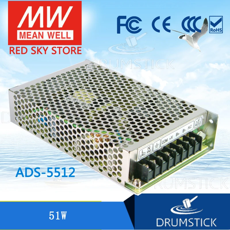 patriotic MEAN WELL ADS-5512 12V meanwell ADS-55 51W Single Output with 5V,4A DC-DC Converter
patriotic MEAN WELL ADS-5512 12V meanwell ADS-55 51W Single Output with 5V,4A DC-DC Converter