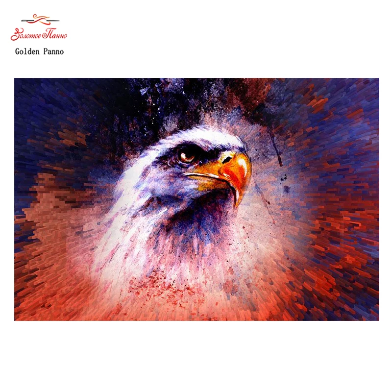 Golden Panno,DIY DMC 11CT 14CT completely Cross stitch Animal Eagle kits embroidery needlework sets wall decoration 08
Golden Panno,DIY DMC 11CT 14CT completely Cross stitch Animal Eagle kits embroidery needlework sets wall decoration 08