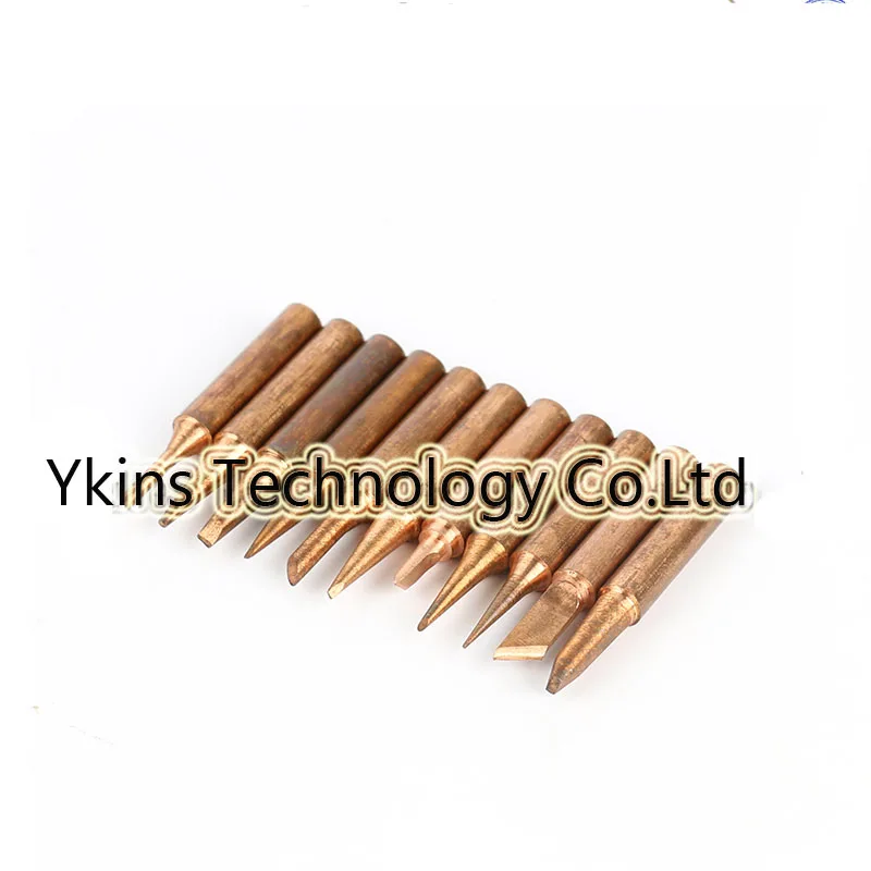 Free shipping 11 Pcs pure copper solder Iron tip 900M-T tip for soldering rework station
