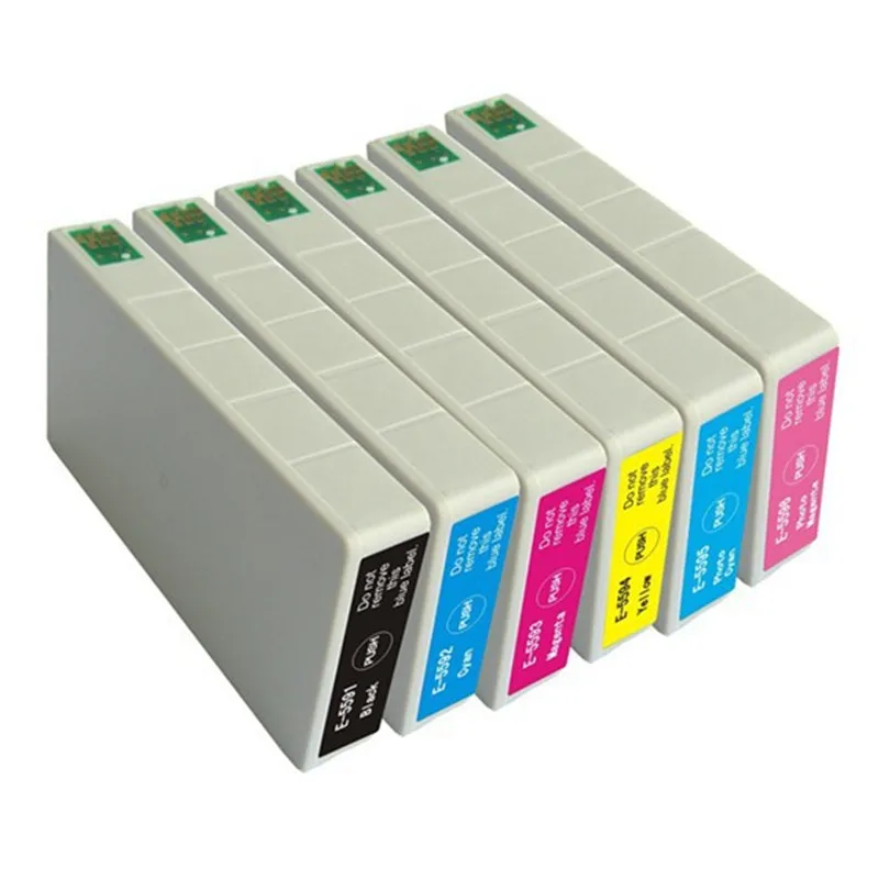 Replacement T5591 E-5591 T5593 T5594 T5595 T5596 Ink Cartridges Cartridge For Stylus Photo RX700
Replacement T5591 E-5591 T5593 T5594 T5595 T5596 Ink Cartridges Cartridge For Stylus Photo RX700