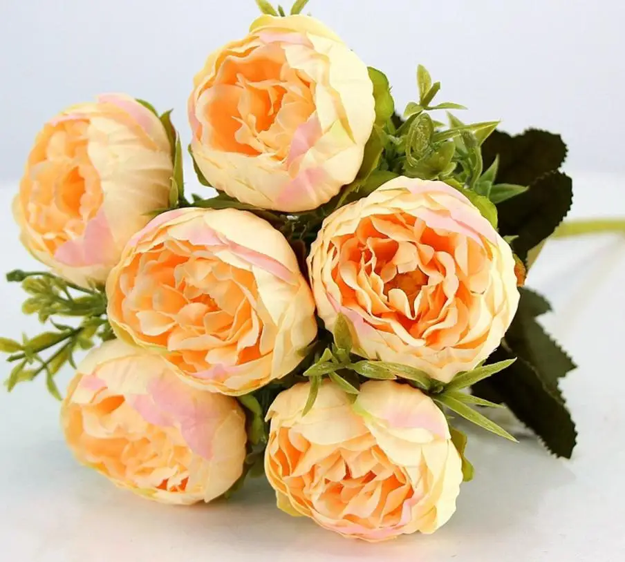Wholesale Price 2pc/lot Bonsai flower arrangement simulation bouquet 6Peony flower simulation bouquet small bouquet Peony flower
Wholesale Price 2pc/lot Bonsai flower arrangement simulation bouquet 6Peony flower simulation bouquet small bouquet Peony flower