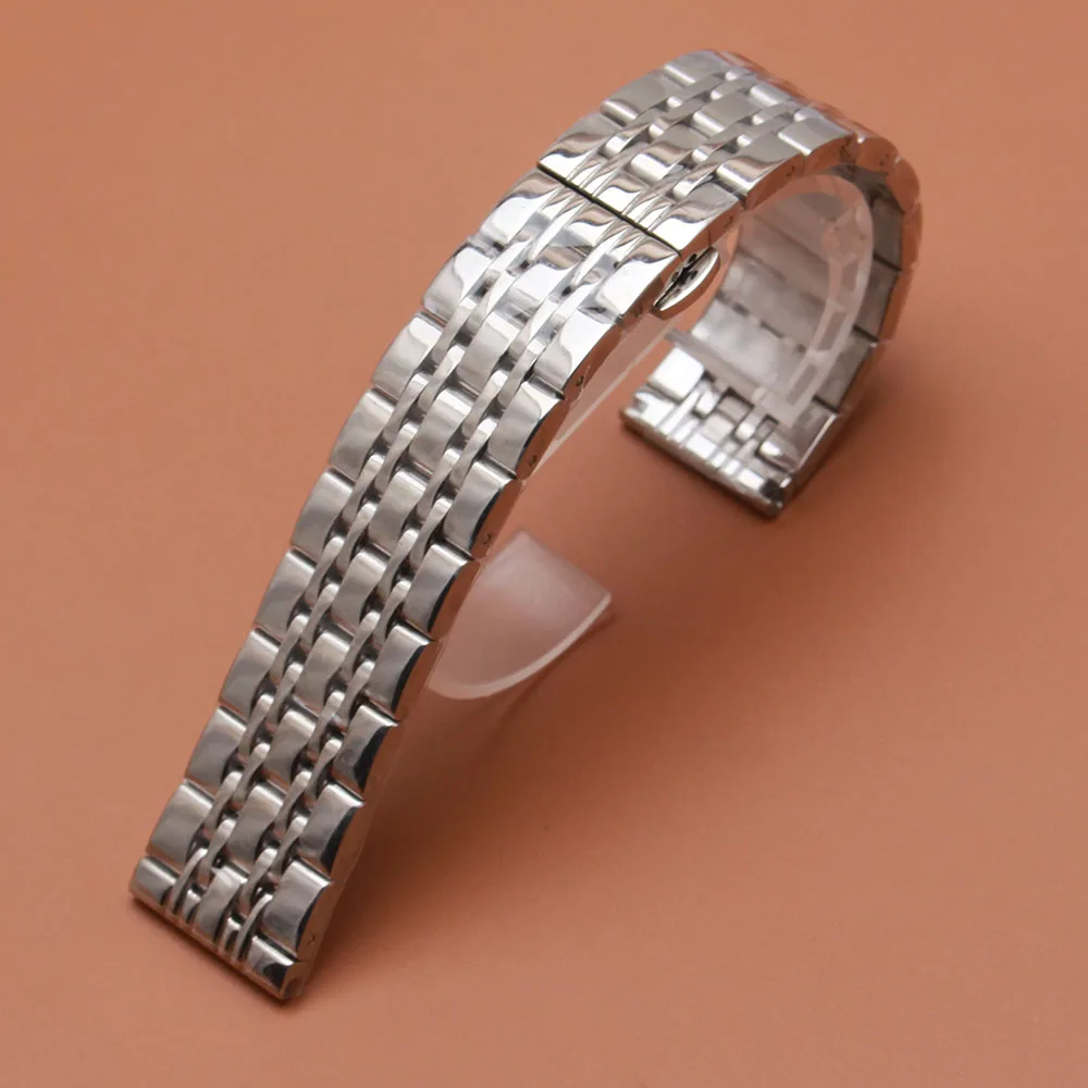 High Quality Metal Watch band 14mm 16mm 18mm 20mm 22mm 23mm Silver Stainless Steel Mens Metal Bracelets Watch Band Strap polish
High Quality Metal Watch band 14mm 16mm 18mm 20mm 22mm 23mm Silver Stainless Steel Mens Metal Bracelets Watch Band Strap polish