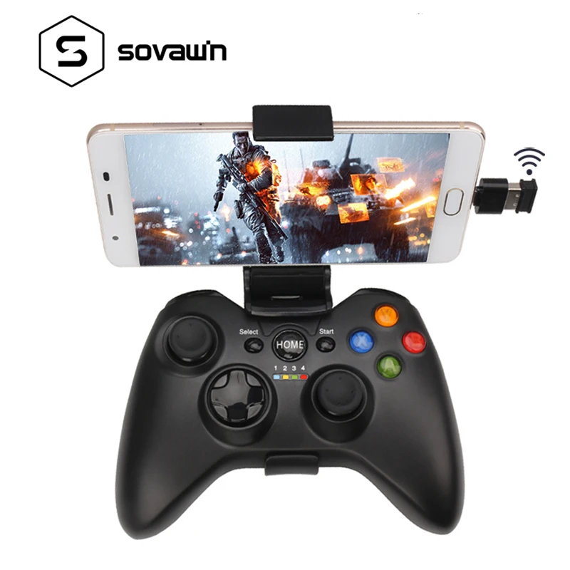 Беспроводной контроллер Sovawin 2 4 ГГц для Android ПК смартфона игровой коврик PS3