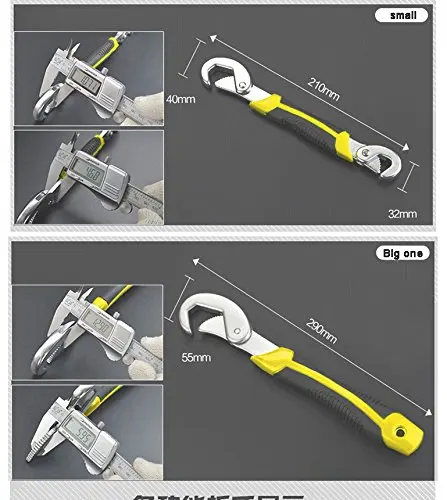 UNeefull 2Set Multi-Function Universal Wrench Adjustable Multi Purpose Use Wrench 9-32mm ratchet wrench Spanner hand tools
UNeefull 2Set Multi-Function Universal Wrench Adjustable Multi Purpose Use Wrench 9-32mm ratchet wrench Spanner hand tools