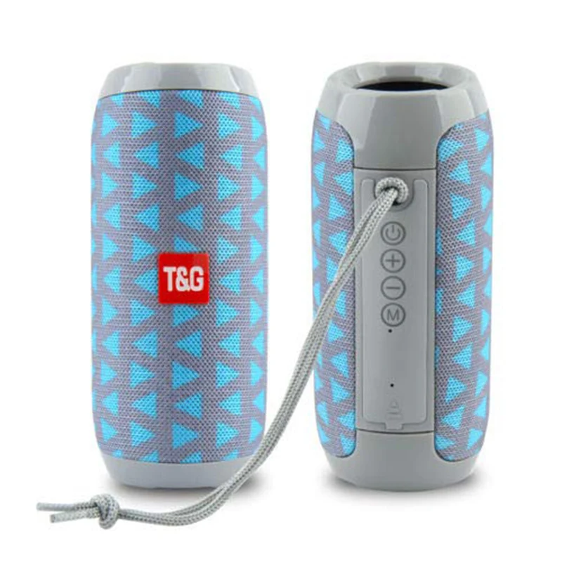 TG117 Bluetooth Speaker FM Radio Outdoor Waterproof Portable Wireless Column Loudspeaker Box Support TF Card Aux Input
TG117 Bluetooth Speaker FM Radio Outdoor Waterproof Portable Wireless Column Loudspeaker Box Support TF Card Aux Input