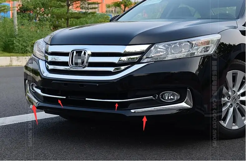 Yimaautotrims Auto Accessory Front Bottom Grill Cover + Fog Lights Eyebrow Cover Trim Fit For Honda Accord 2013 2014 2015
Yimaautotrims Auto Accessory Front Bottom Grill Cover + Fog Lights Eyebrow Cover Trim Fit For Honda Accord 2013 2014 2015