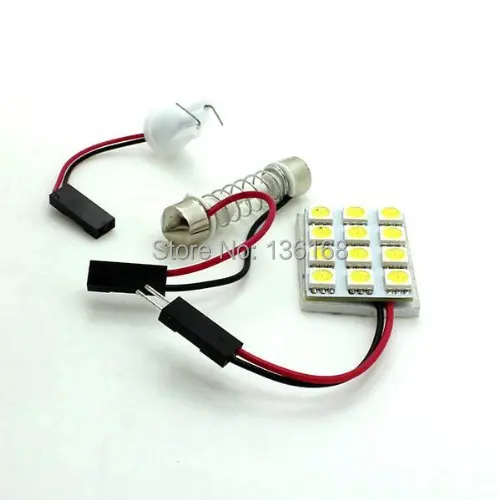 Free Shipping 4PCS 12 SMD 5050 Pure White Light Panel T10 BA9S Festoon Car 12 LED Interior Bulb For Car Boat RV
Free Shipping 4PCS 12 SMD 5050 Pure White Light Panel T10 BA9S Festoon Car 12 LED Interior Bulb For Car Boat RV