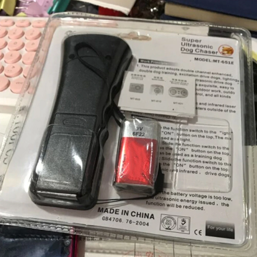 1Pc Portable Ultrasonic High Power Drive Dog Repeller Outdoor Training Dog Chaser Animal Pest Repeller Device Home & Garden
1Pc Portable Ultrasonic High Power Drive Dog Repeller Outdoor Training Dog Chaser Animal Pest Repeller Device Home & Garden