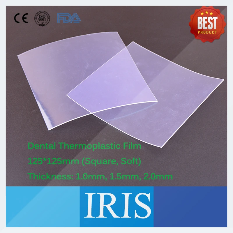 2 Bags 125*125mm Vacuum Forming Pressure Sheets Square Beauty White Film 1mm 2mm Soft Dental Lab Thermoplastic Material
2 Bags 125*125mm Vacuum Forming Pressure Sheets Square Beauty White Film 1mm 2mm Soft Dental Lab Thermoplastic Material